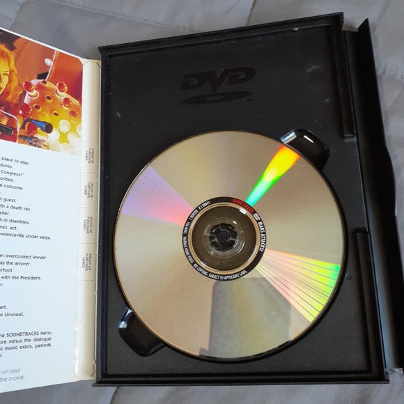 Mars Attacks (DVD, 1997, Snapercase) Tim Burton Jack Nicholson - Picture 3 of 3